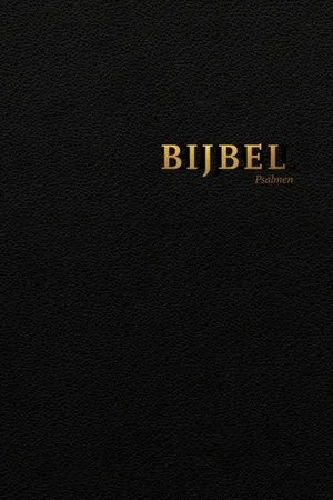 Hoge Kwaliteit Bijbel Hsv Met Psalmen Vivella Zwart Gou
