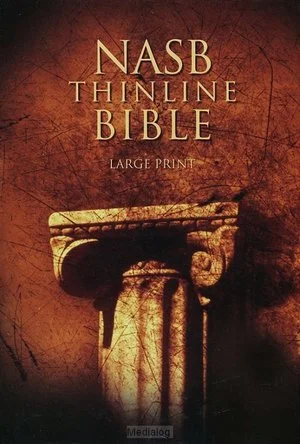 Nasb - Thinlkine Large Print Bible Fabrieksprijs