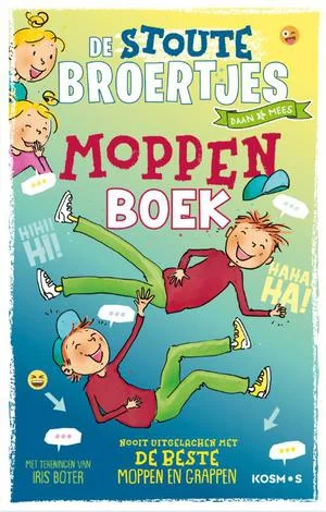 Nieuw De stoute broertjes moppenboek