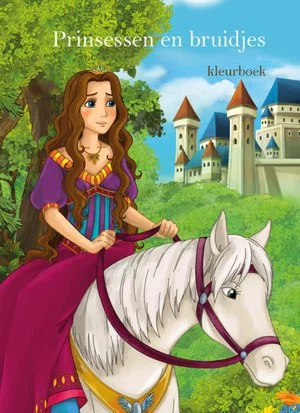 Aanbieding Kleurboek Prinsessen En Bruidjes