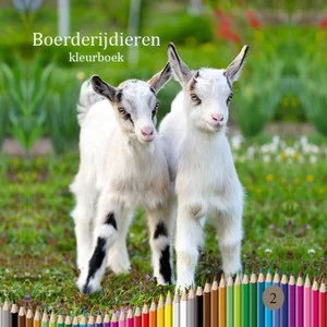 Direct Verzonden Boerderijdieren Kleurboek 2