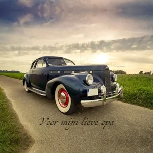 Gratis Retour Notitieboek Oldtimer + Pen
