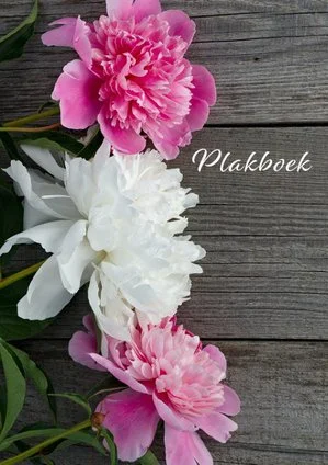 Plakboek Pioenroos Speciale Aanbieding