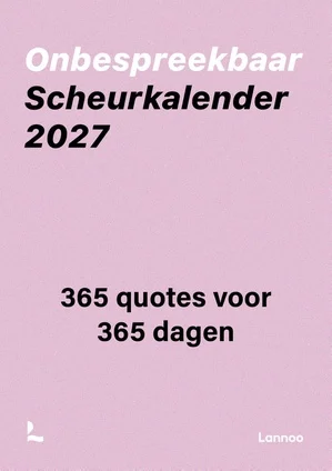 Direct Verzonden Onbespreekbaar Scheurkalender 2027