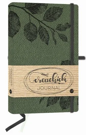 Hoge Kwaliteit Creachick Journal Legergroen