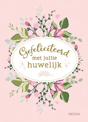 Gefeliciteerd Met Jullie Huwelijk Aanbieding