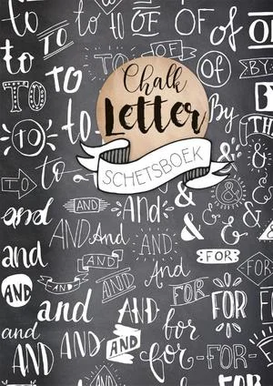 Express Levering Chalkletter Schetsboek