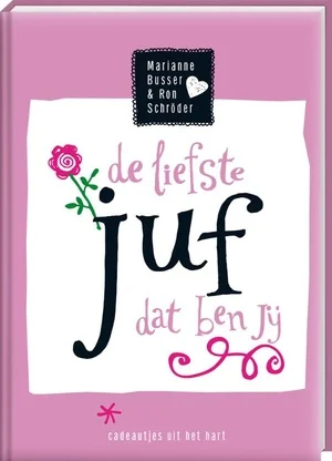 Liefste Juf Dat Ben Jij Set 4 Direct Verzonden