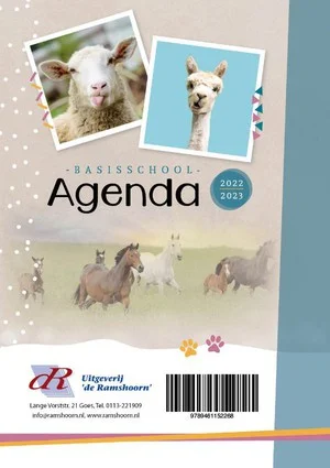 Basisschoolagenda 2022/23 'Hobbydieren' Fabrieksprijs