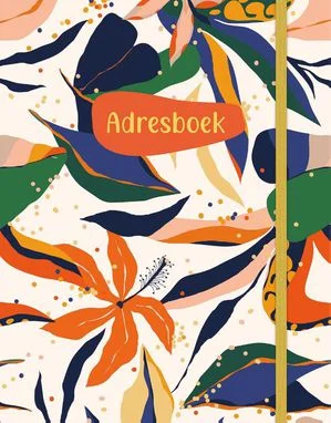 Adresboek (groot) - Vibrant Jungle Voordeelprijs