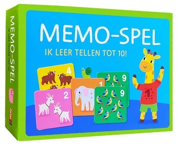 Uitverkoop Ik Leer Tellen Tot 10! Memo-spel