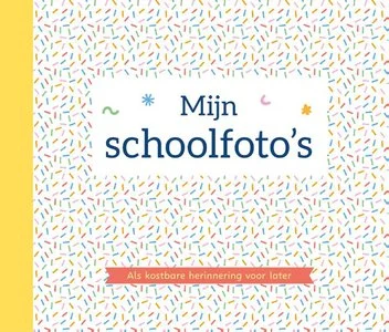 Mijn Schoolfoto's Album (confetti) Actieprijs