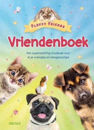 Fluffy Friends Vriendenboek Nieuw