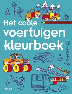 Snelle Levering Coole Voertuigen Kleurboek