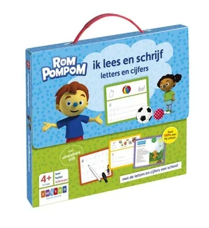 Rompompom Ik Lees En Schrijf Op = Op