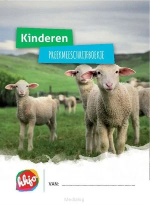 Preekmeeschrijfboekje Korting