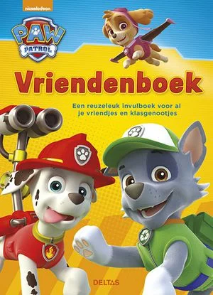 Paw Patrol Vriendenboek Express Levering