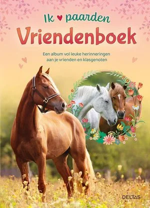 Voordeelprijs Ik Hou Van Paarden Vriendenboek