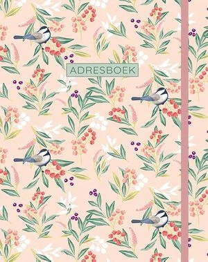 Korting Adresboek (groot) - Romantic Garden
