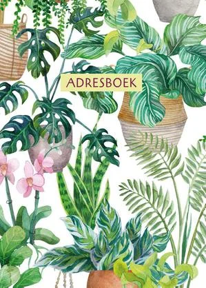 Aanbieding Adresboek Urban Jungle Klein