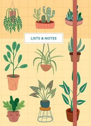 Merkproduct Lists & Notes - Houseplants