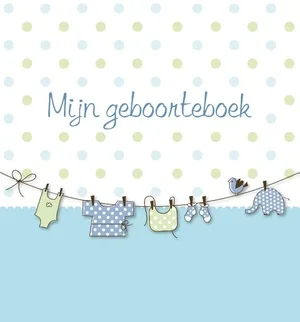Mijn Geboorteboek Blauw Shop Nu