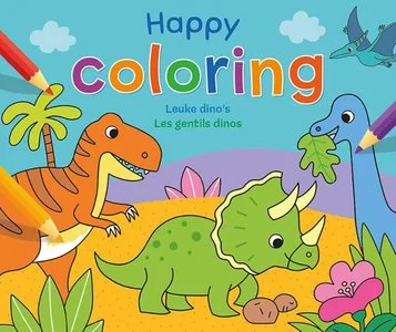 Nu Kopen Happy Coloring - Leuke Dino's / Happy Co