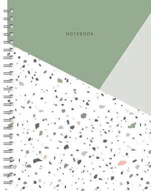 Terrazzo Spiraalboek Groot (lijnen) Betrouwbaar