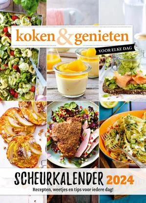 Koken & Genieten Scheurkalender 2024 Laatste Versie