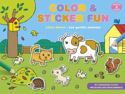 Snelle Levering Color & Sticker Fun