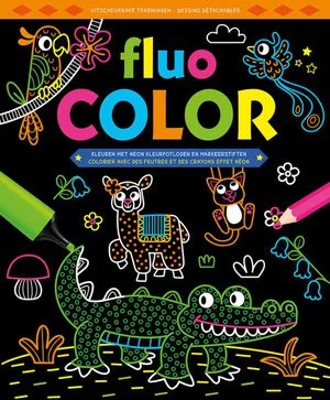 Fluo Color Kleurblok Flitsaanbieding