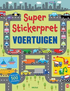 Super Stickerpret - Voertuigen Merkproduct