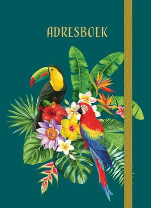 Adresboek (klein) - Tropical Birds Populair