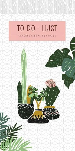 To Do-lijst Houseplants Hete Deal