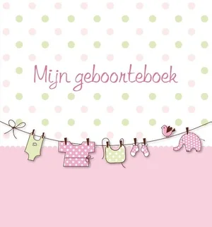 Mijn Geboorteboek Roze Voordeelprijs