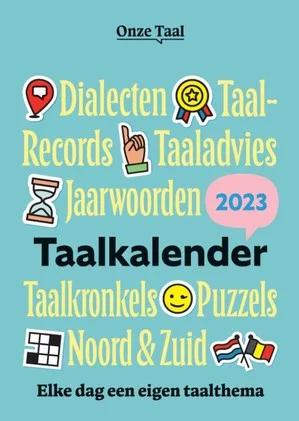 Onze Taal Taalkalender 2023 Gratis Verzending