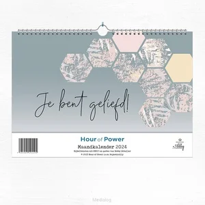 Merkproduct Maandkalender Hour Of Power Je Bent Geli