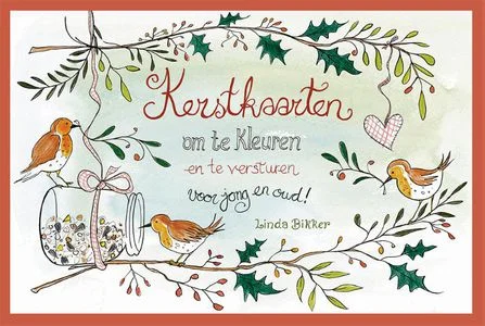 Bestel Nu Kerstkaarten Om Te Kleuren En Te Verstur
