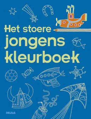 Stoere Jongens Kleurboek Nieuw