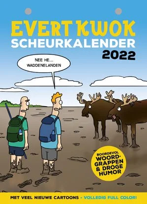Aanbieding Evert Kwok Scheurkalender 2022