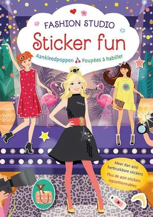 Fashion Studio Sticker Fun - Aankleedpop Rechtstreeks Van De Fabrikant