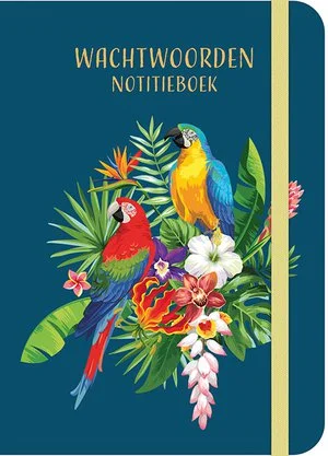 Bestseller Wachtwoorden Notitieboek