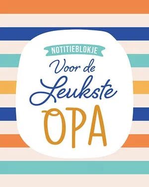 Aanbieding Notitieblokje Voor De Leukste Opa