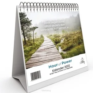 Weekendaanbieding Bureaukalender Hour Of Power Je Bent Gel