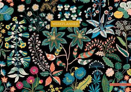 Gratis Retour Weekplanner - Floral Black