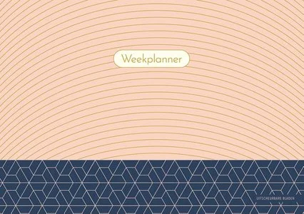 Superprijs Weekplanner - Pink Patterns