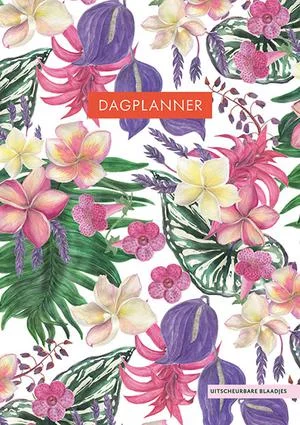 Dagplanner - Tropical Flowers Nu Kopen