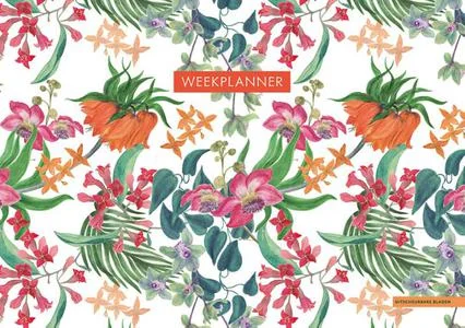 Weekplanner - Tropical Flowers Uitverkoop