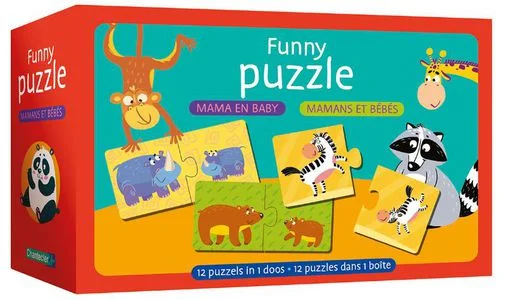 Actieprijs Funny Puzzle - Mama En Baby