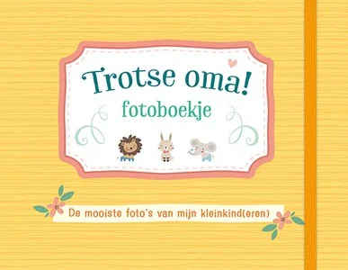 Trotse Oma! Fotoboekje (geel) Koop Online